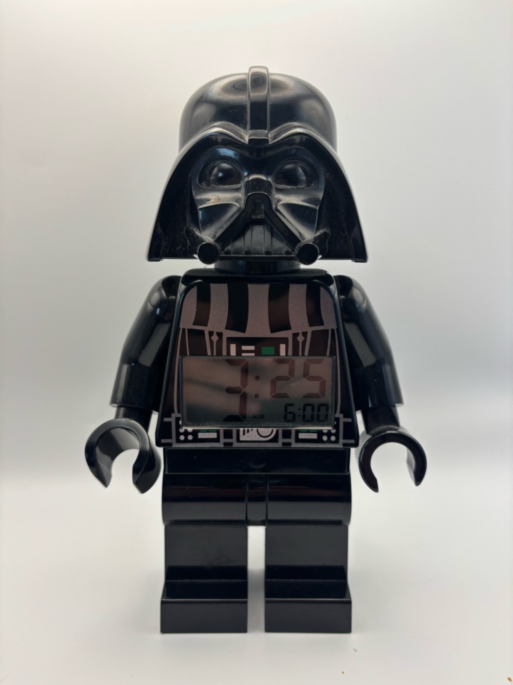LEGO Star Wars Darth Vader Alarm Clock Minifigure Digital Light Up Tested Works